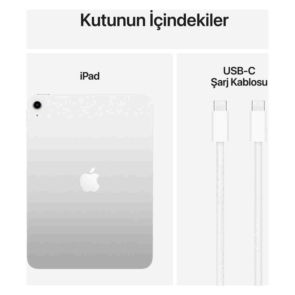 Apple 11" iPad Wi-Fi 128GB - Gümüş - Görsel 8