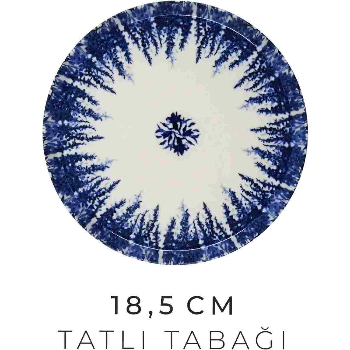 Kitchen Life 24 Parça 6 Kişilik StarBurst New Bone Porselen Yemek Takımı - New Bone Yemek Seti - Görsel 8