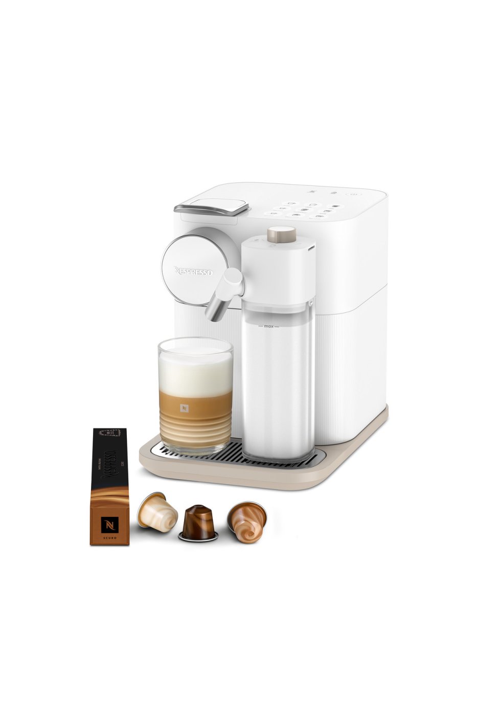 Nespresso F541 Gran Latissima Süt Çözümlü Kahve Makinesi,Beyaz