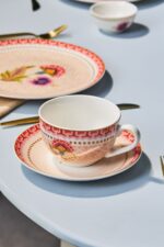 Karaca Forever Bone Spello 26 Parça 6 Kişilik Kahvaltı Takımı Pink - Görsel 5