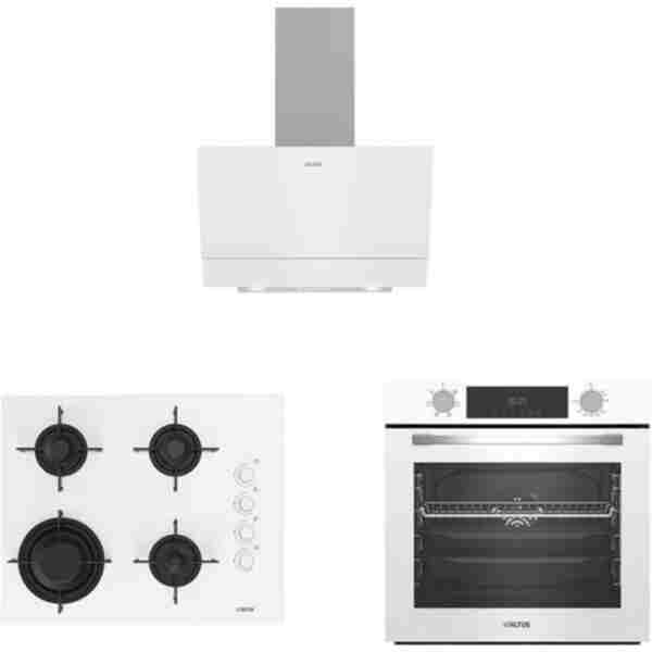 Altus ALA 322 W Fırın 189 DW Ocak 510 W Davlumbaz Beyaz Ankastre Set
