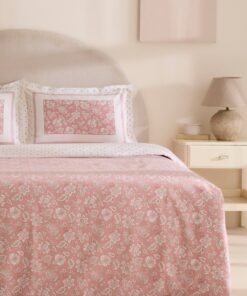 Karaca Home Celerina Pembe %100 Pamuk Çift Kişilik Fitted Nevresim Takımı
