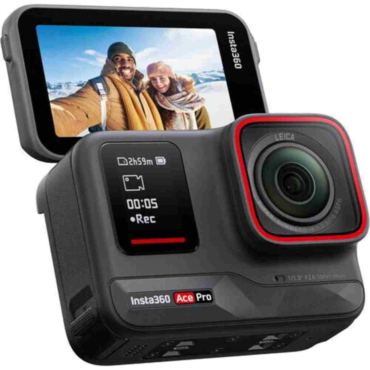 Insta360 Ace Pro - Leica ile Ortak Tasarlanmış Su Oyunları Aksiyon Kamerası - Görsel 2