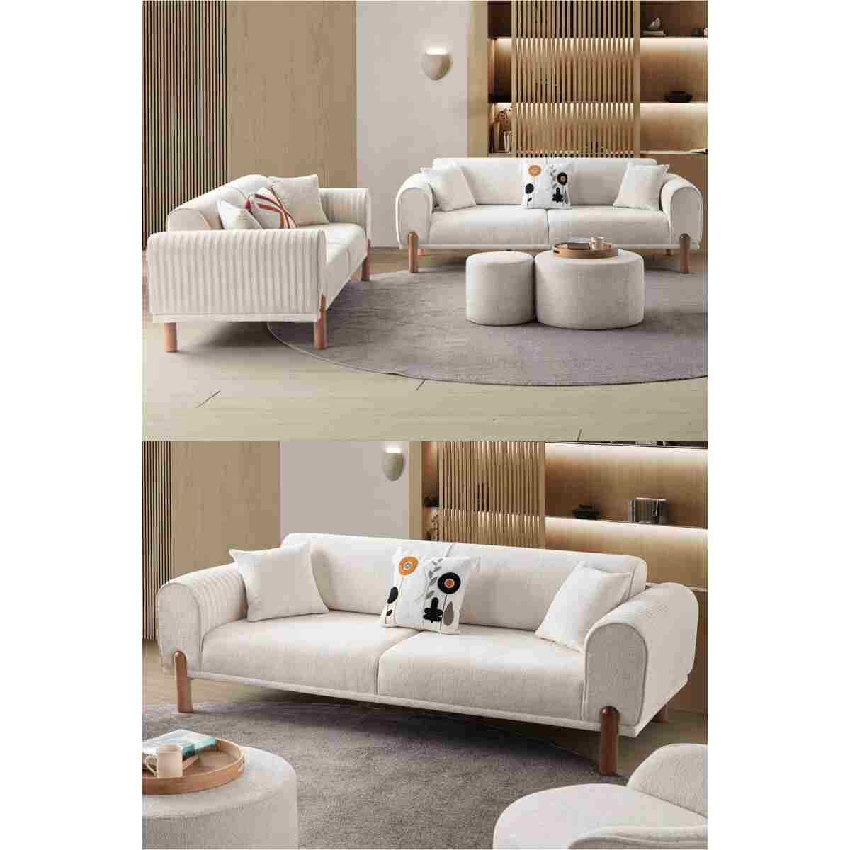 EDSY HOME Armoni 3+3 Koltuk Takımı Yeşil - Görsel 9