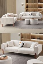 EDSY HOME Armoni 3+3 Koltuk Takımı Yeşil - Görsel 9