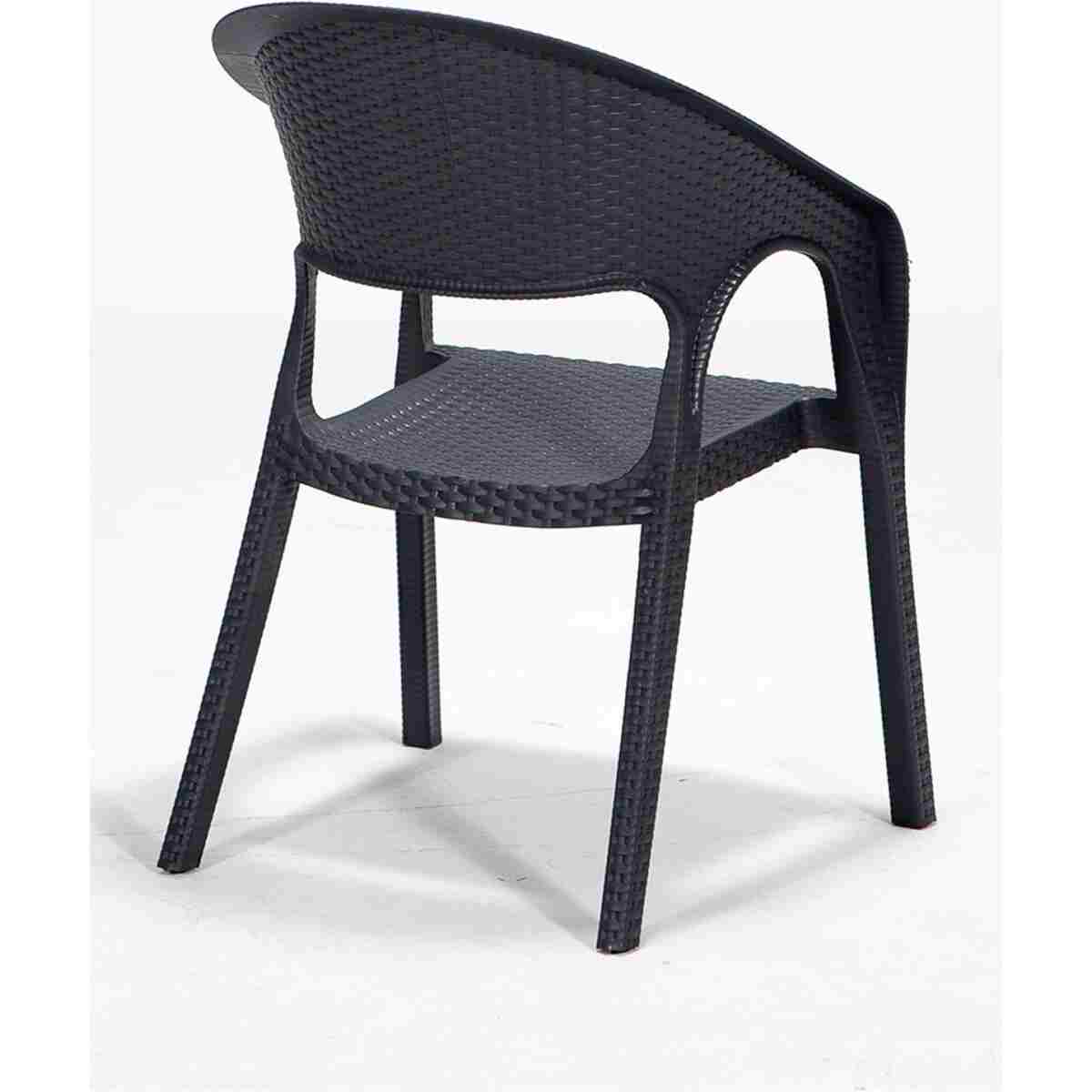 SANDALİE Garden 90x150 Bahçe&balkon&teras Masa Seti - Antrasit - Görsel 8