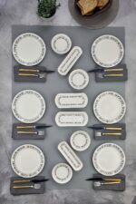 ers erbaşlar Good Food, Good Mood 20 Parça 6 Kişilik Kahvaltı Takımı, Seti - Görsel 9