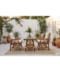 Alternative view of DEKORZADE 2 Kişilik Balkon Bahçe Teras Masa Takımı Oturma Grubu 2 Kişilik Bistro Set
