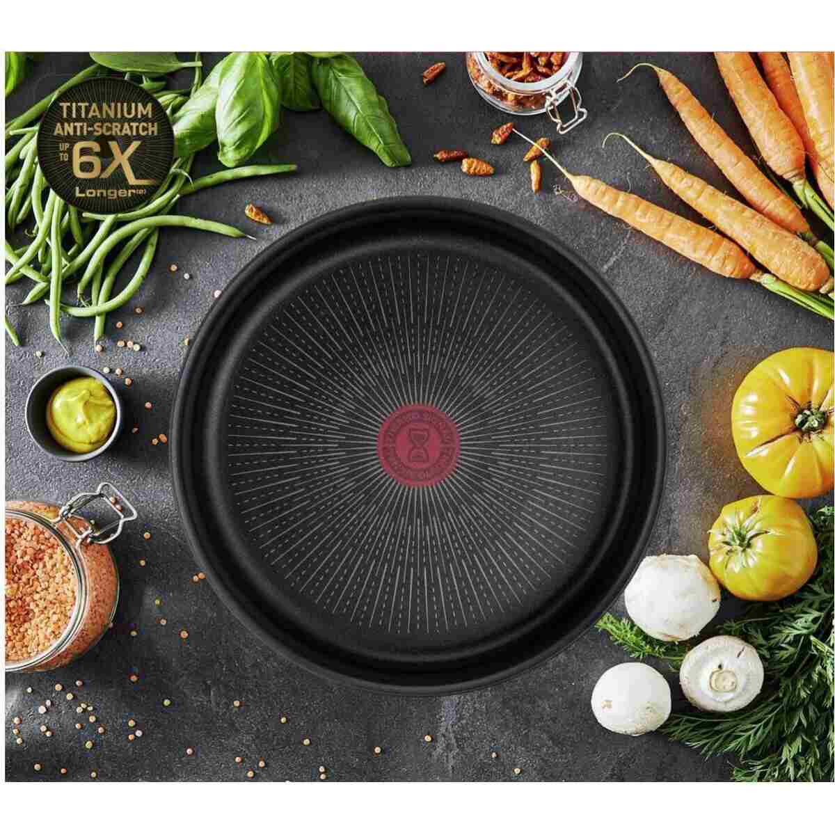 TEFAL Ingenio Exception Titanyum 6X Büyük Set 12 Parça - Görsel 4