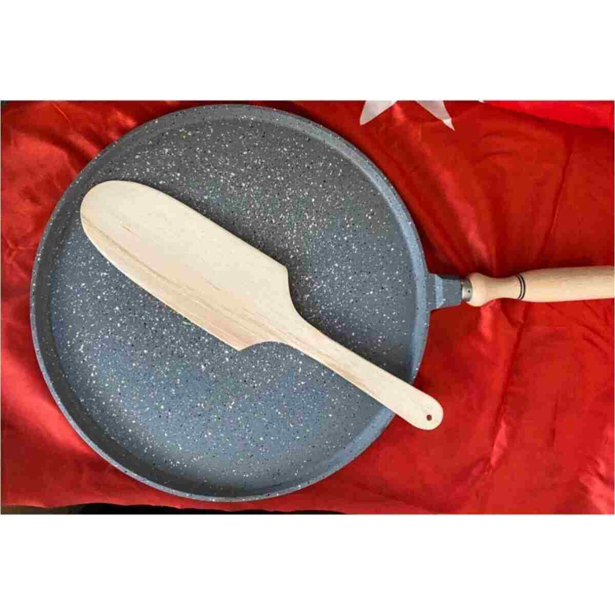 CANSUYU Kale Döküm Gözleme Tavası 36 Cm - Görsel 8