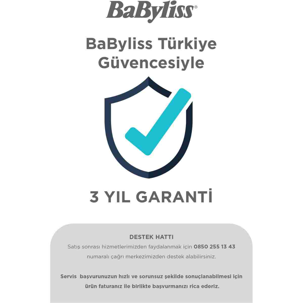 BABYLİSS Air Styler 1000W 200 Derece İyon Etkili 4 Başlıklı Hava Üflemeli Saç Şekillendirici Seti Gri AS136E - Görsel 12
