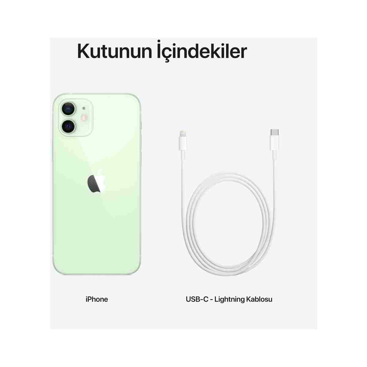 iPhone 12 64 GB Yeşil Cep Telefonu Aksesuarsız Kutu (Apple Türkiye Garantili) - Görsel 7