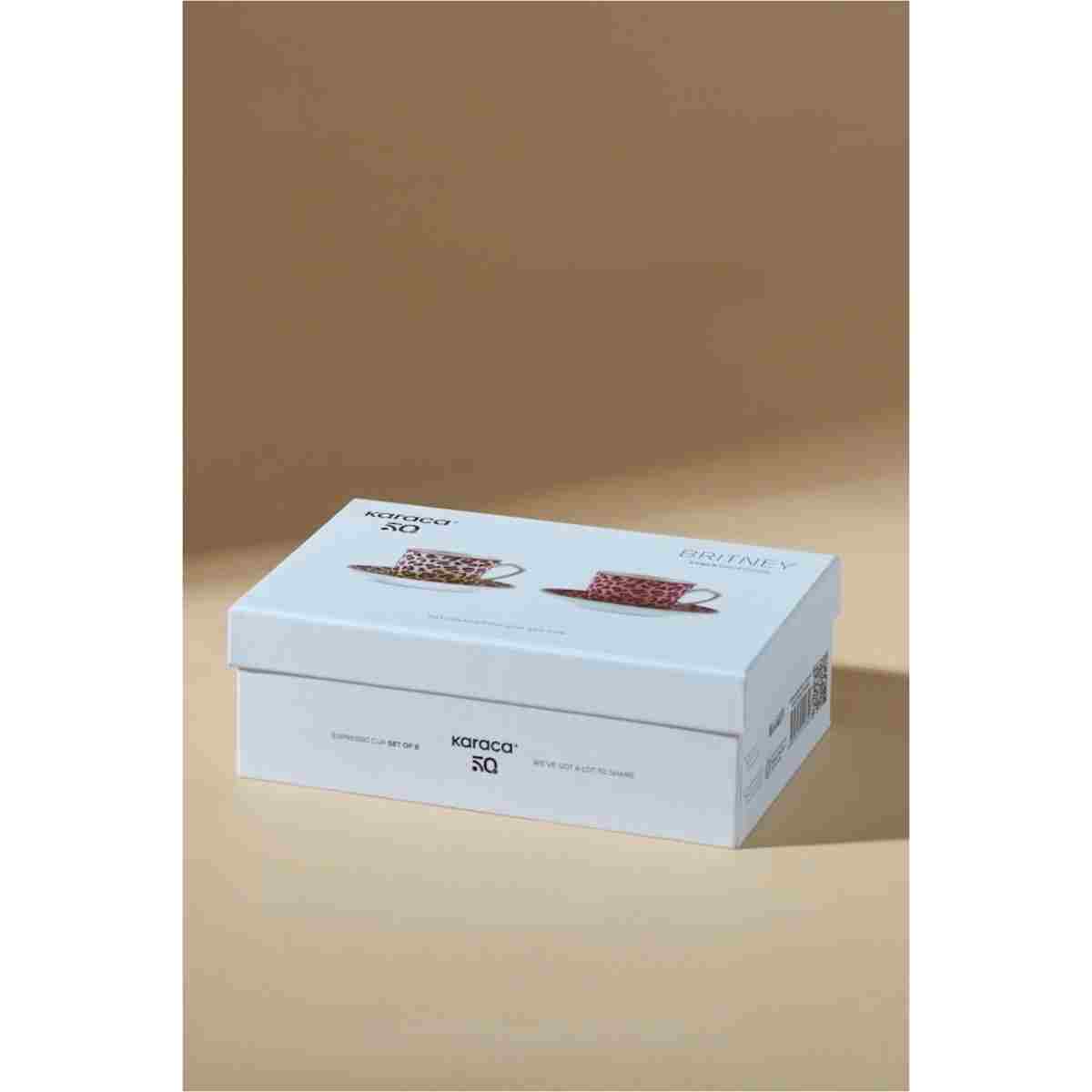 Karaca Britney 2 Kişilik Kahve Fincan Takımı 80 Ml - Görsel 6