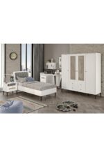 VENATTO Trio White Xl Genç Odası(%100mdf) - Görsel 2