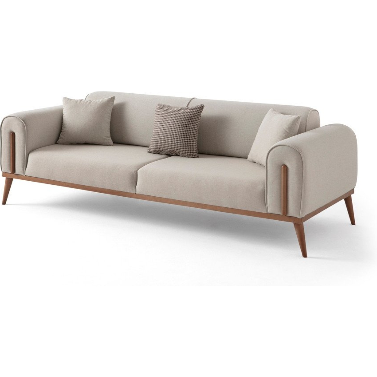 EDSY HOME Riva 3+3 Koltuk Takımı Krem - Görsel 5