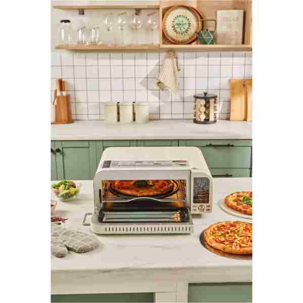 Karaca Vintage Craft Pizza Makinesi ve Airfryer Cream