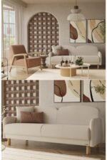 Modalife Bohem Koltuk Takımı, Oturma Grubu 3+3+1 Full Paket (2 Koltuk 1 Berjer) (Sandıklı-Yataklı) - Görsel 4