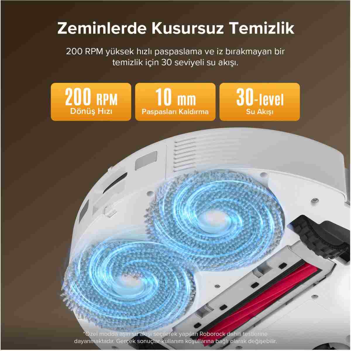 Roborock Qrevo L Akıllı Robot Süpürge - Beyaz - Görsel 13