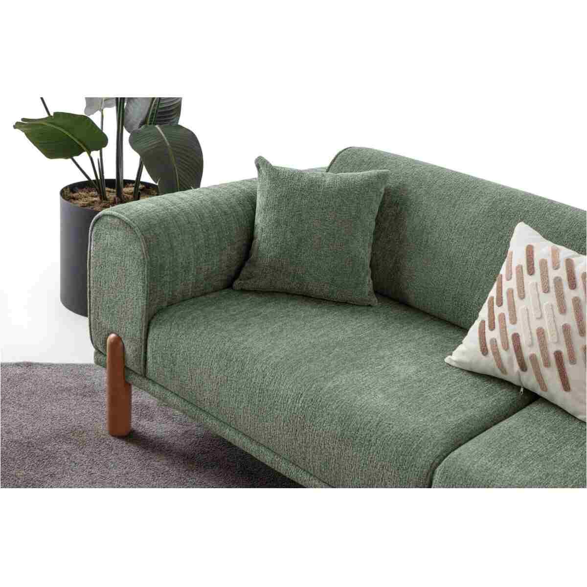 EDSY HOME Armoni 3+3 Koltuk Takımı Yeşil - Görsel 7
