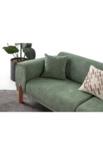 EDSY HOME Armoni 3+3 Koltuk Takımı Yeşil - Görsel 7