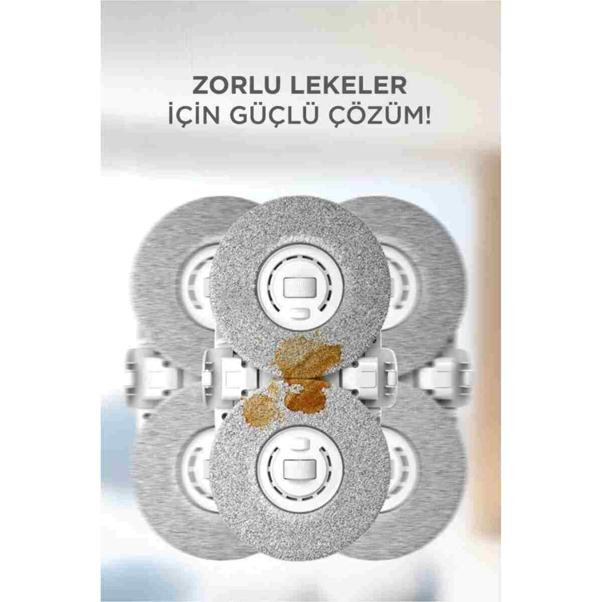 Torima Cam Silme Temizleme Robotu Uzaktan Kumandalı Su Püskürtmeli 3000Pa S10 - Görsel 7