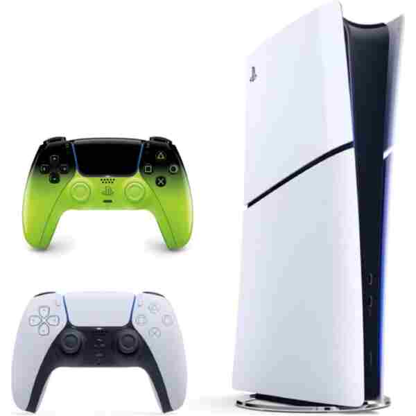 Sony Playstation 5 Slim Dijital 825GB + 2.kol Dualsense Remix Green (İthalatçı Garantili )