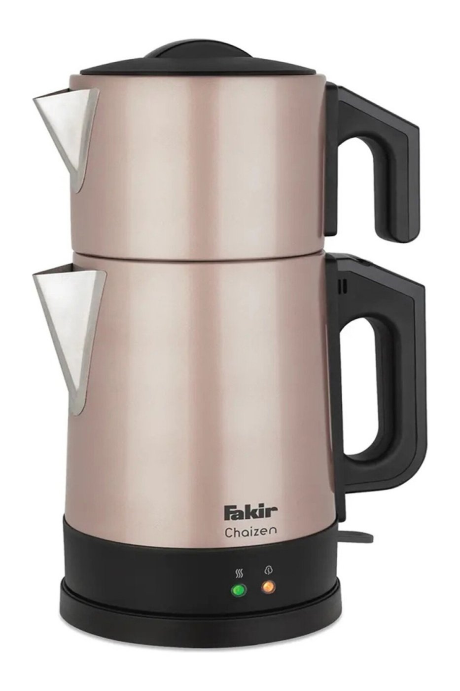 Fakir Chaizen Çay Makinesi 1800W Paslanmaz Çelik Demlikli Otomatik Kapanma 1.8L Su Isıtıcı - Rosie