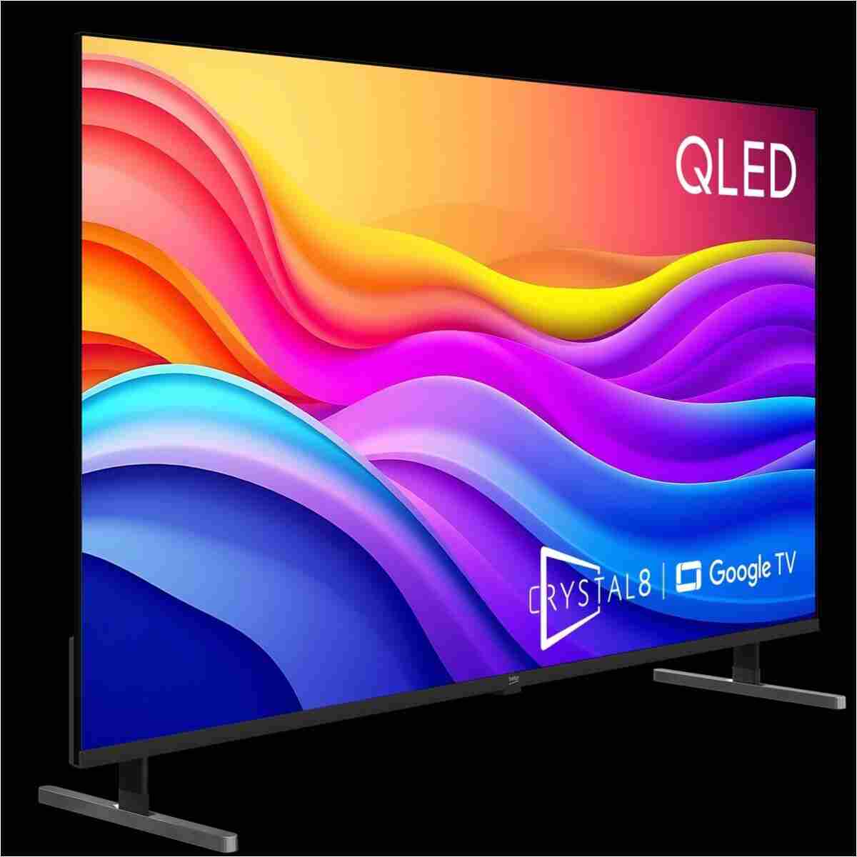 Beko Crystal 8 QLED 50" 4K UHD Google TV - B 850 C Smart TV - Görsel 2
