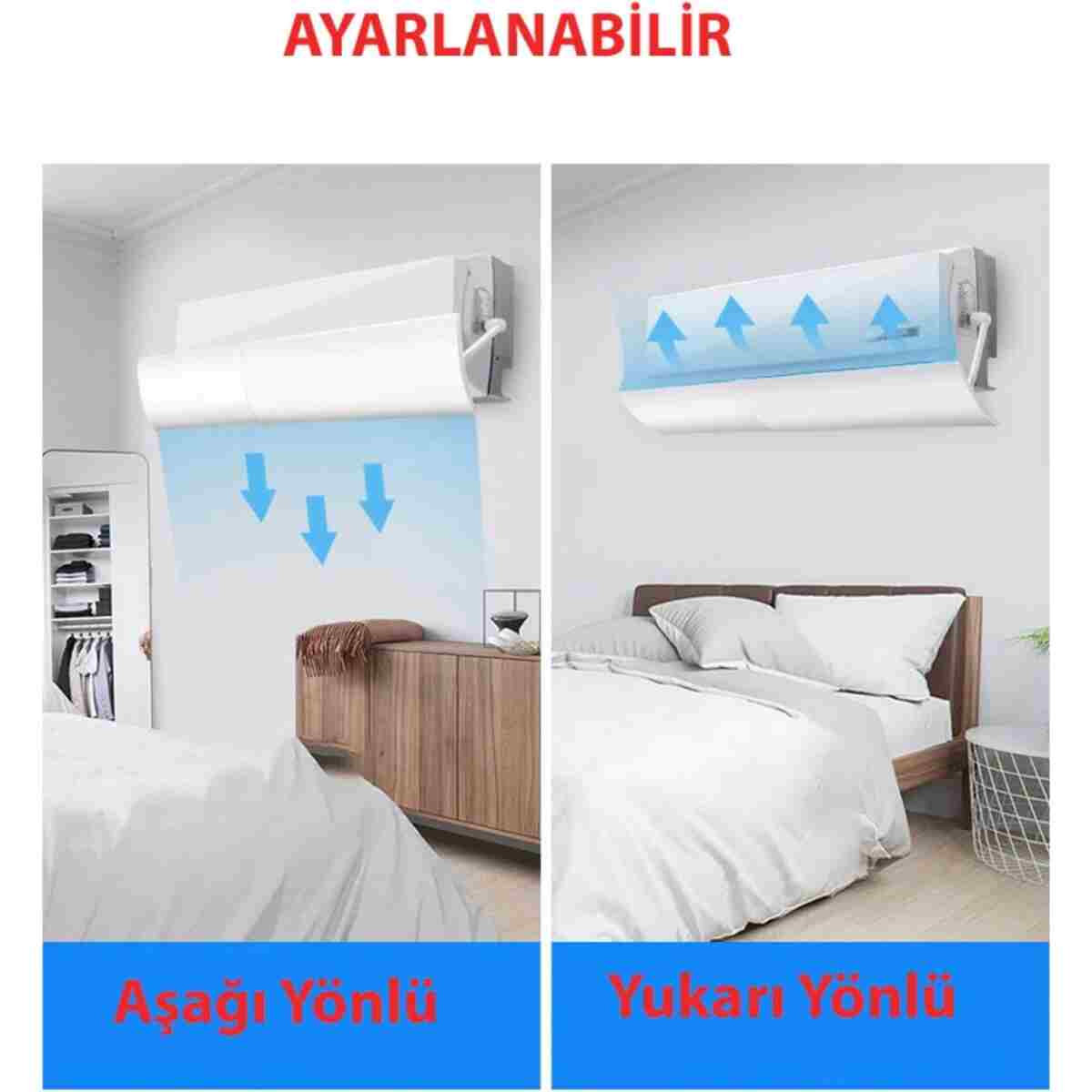 DailyTech Ayarlanabilir Hava Yönlendirici Klima Aparatı - Görsel 7