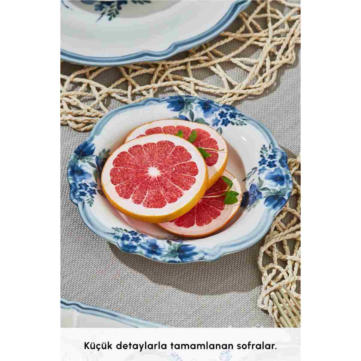 Karaca Nostalji 32 Parça 6 Kişilik Kahvaltı Servis Seti - Görsel 11