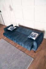 Kilim Mobilya Linda Koltuk Takımı 3 3 B Mavi - Görsel 4