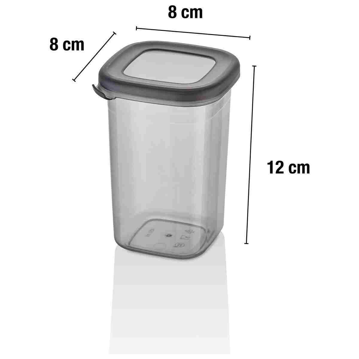 icone life 12'li Etiketli Ve Sızdırmaz Kapaklı Saklama Kabı Ve Baharatlık Seti - 450ml -25 Adet Etiket Hediyeli - Görsel 4