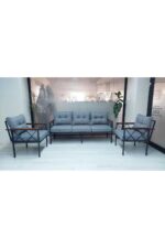 adımshops Safir 3 1 1 Bahçe,balkon,teras,cafe,çay Seti,oturma Grubu,koltuk Takımı 3lütakımlar - Görsel 5