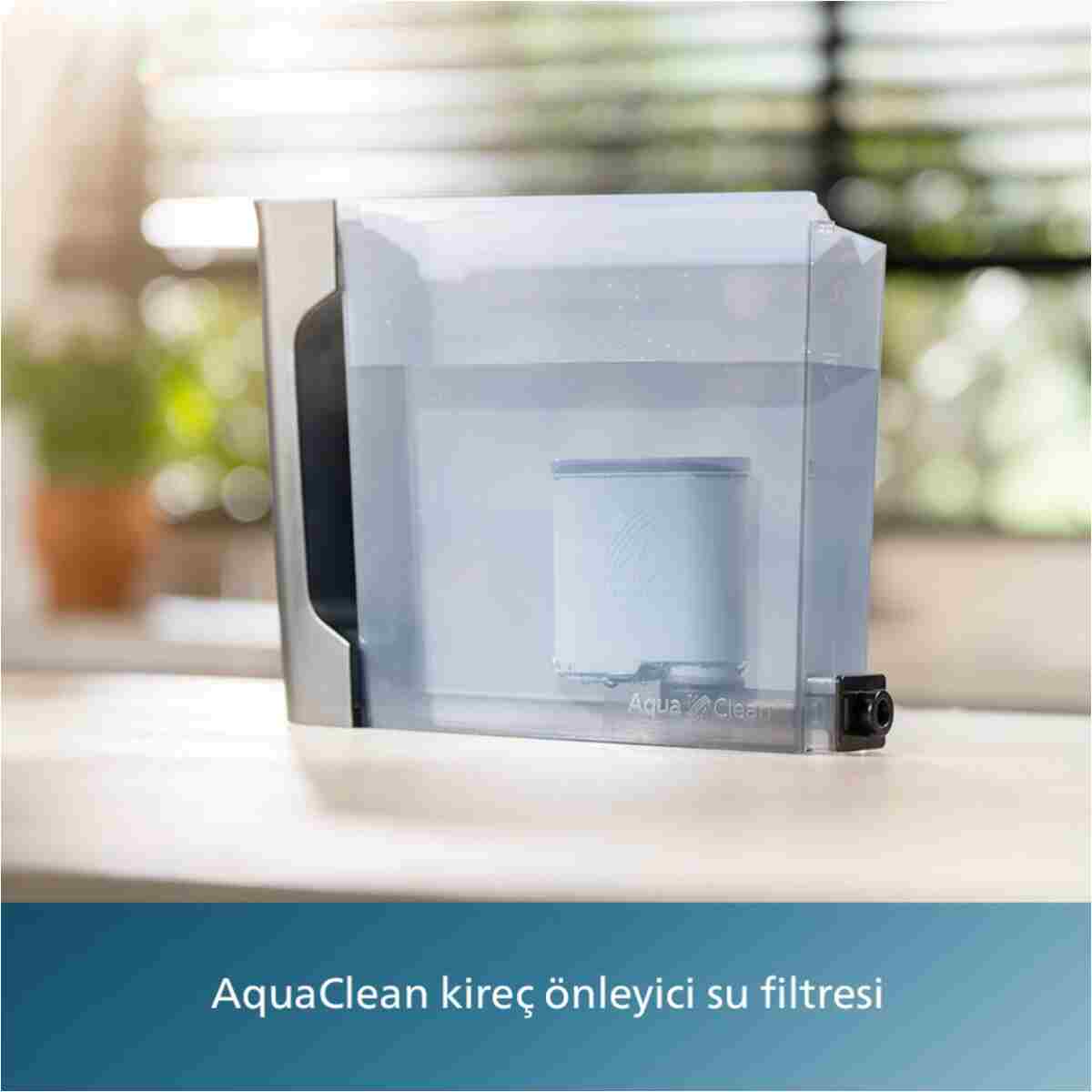 Philips 3300 Serisi LatteGo Tam Otomatik Espresso Makinesi, AquaClean Filtre, 6 İçecek Hazırlama, EP3343/50 - Görsel 9