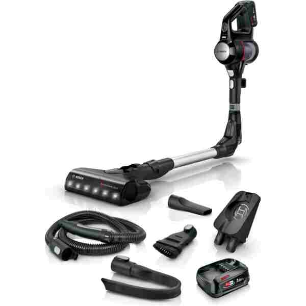 Bosch BBS712XTR Unlimited 7 Şarjlı Dikey Süpürge Siyah