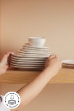 Karaca Cliff 26 Parça 6 Kişilik Porselen Kahvaltı Servis Seti - Görsel 7