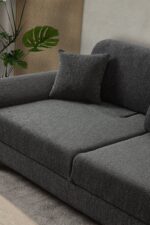 indes home Armada 3+3 Koltuk Takımı Antrasit - Görsel 6