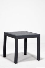 MOBETTO Home Rattan 4 Kişilik Bahçe Balkon Masa Takımı, Rattan Masa Seti ( CAMSIZ ) - Görsel 6