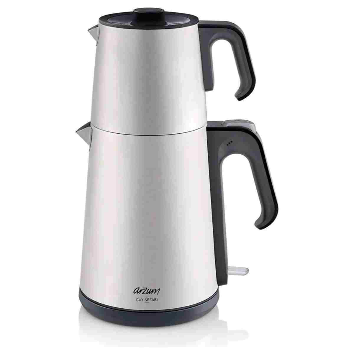 Arzum Çay Sefası Paslanmaz Çelik Çay Makinesi Inox - AR3069 - Görsel 6