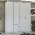 Metalia Smartline 4 Kapı 2 Çekmeceli Gardrop