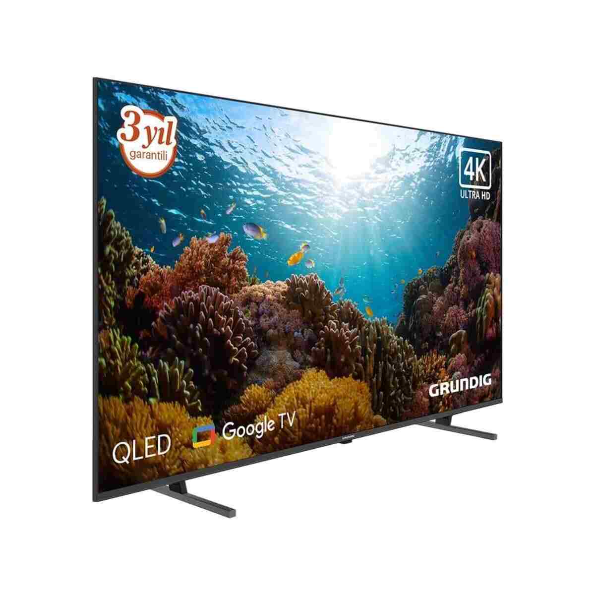 Grundig 43GJQ9200 43inc 108 cm 4K UHD Google Smart QLED TV,Uydu Alıcılı - Görsel 6