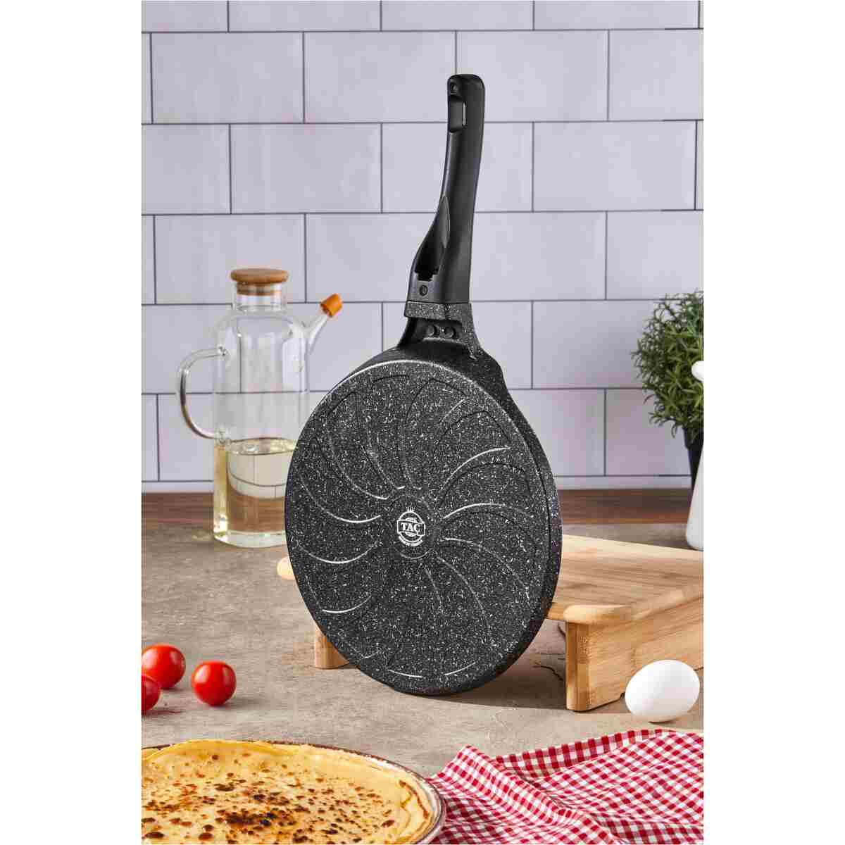 Taç Eva Döküm Krep Tava 28 Cm - Görsel 6