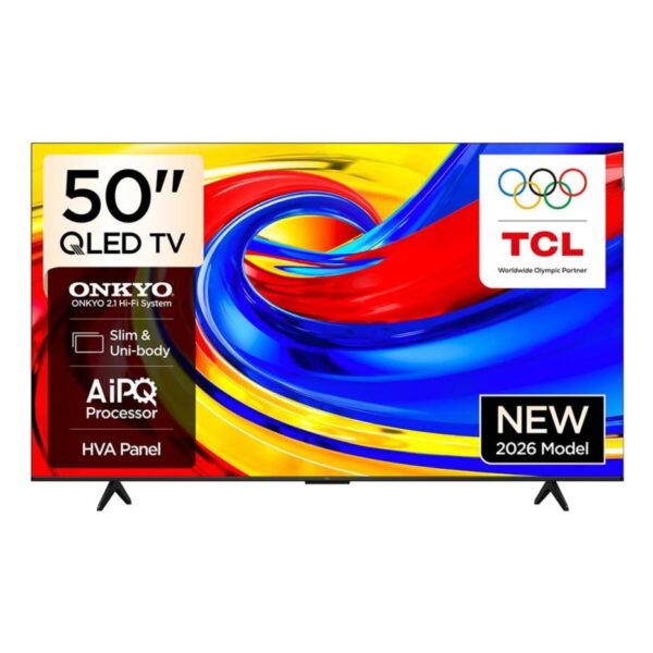 TCL 50P7LGTV 50inc 127 cm 4K UHD Google Smart QLED TV,Uydu Alıcılı