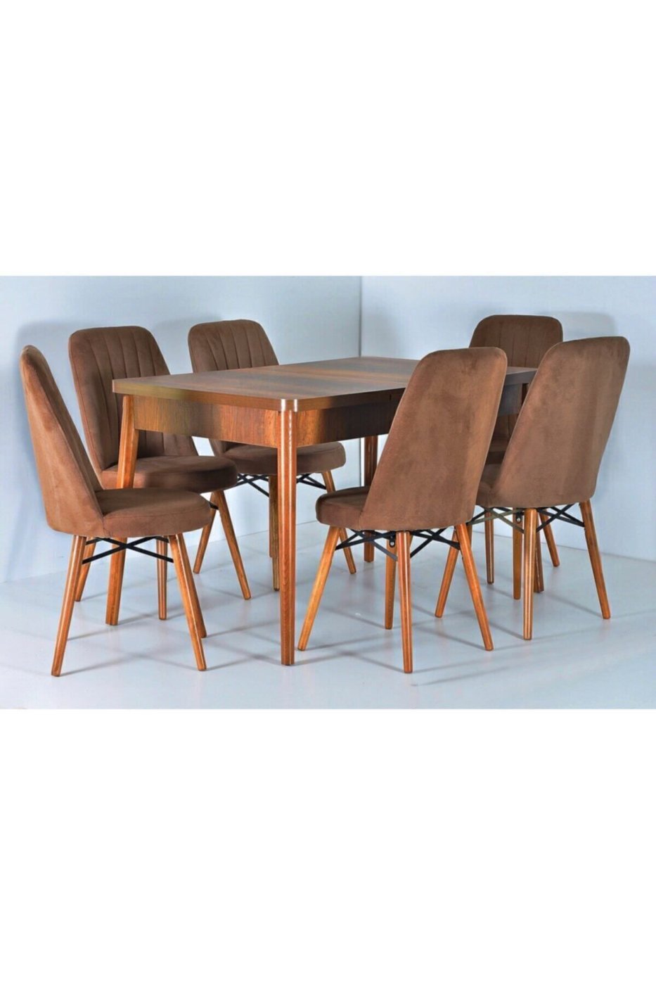 4f929974ce553721b9115bc8201ce51b Kaktüs Avm Masa Sandalye Takımı 6 Kişilik Açılır Yemek Masası Salon Masası Açılır Masa Takımı Ahşap Masa - Görsel 1