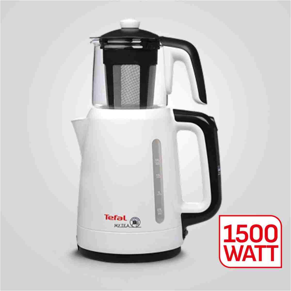 TEFAL My Tea 1500 Watt Çay Makinesi - Beyaz - Görsel 5