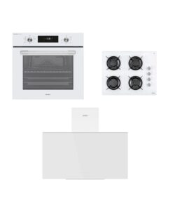 Vestel Beyaz Ankastre Seti(AF-7841 B+ AO-65104 B + AD 63340 B)