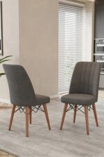 MEDA CONCEPT İnci Düz Beyaz Sabit 4 Kişilik Mutfak Masası Takımı Yemek Masası Takımı - Görsel 3
