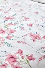 Karaca Home Dalila Pembe %100 Pamuk Çift Kişilik Nevresim Takımı - Görsel 5