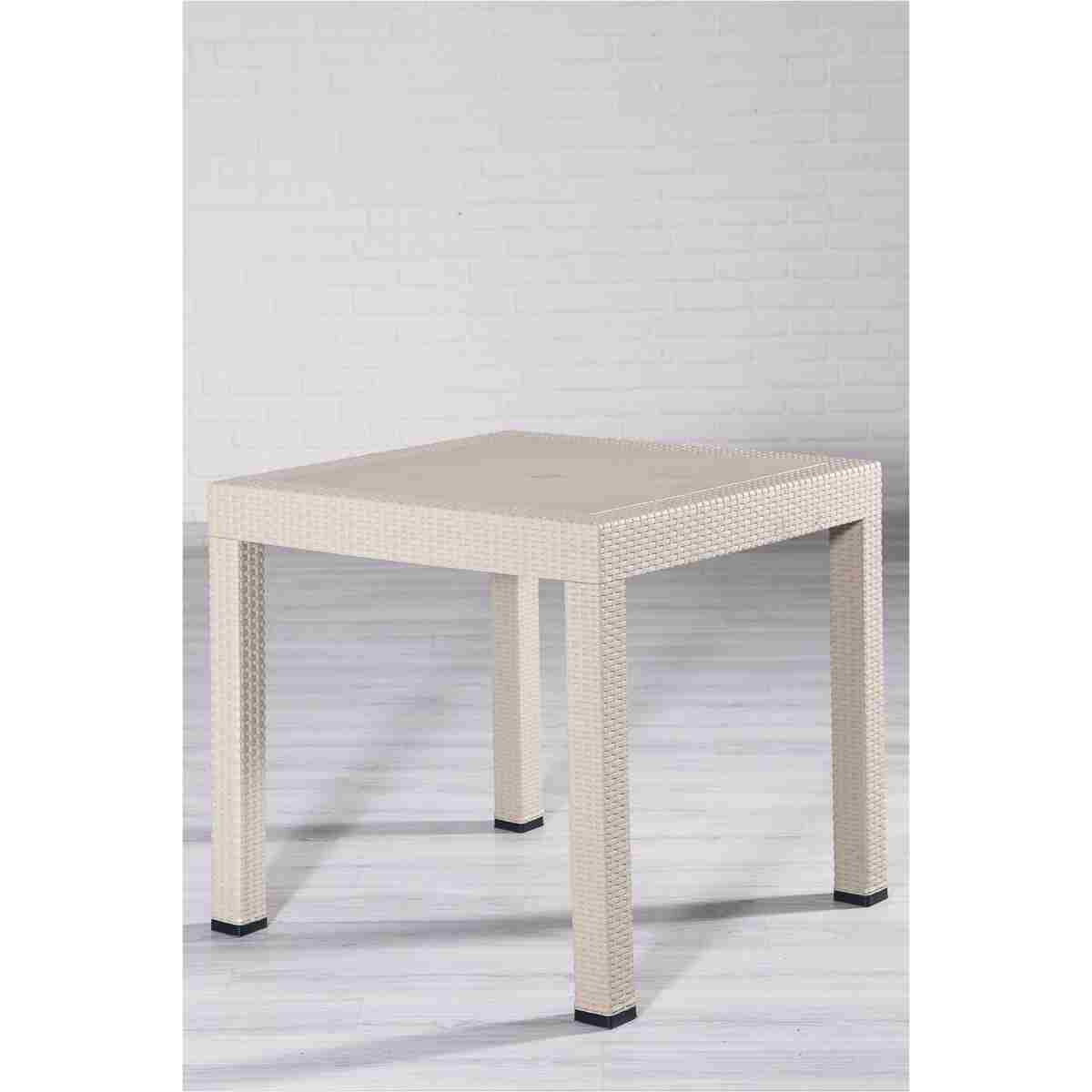 SANDALİE Rattan Cappucino 4 Sandalye Masa Takımı - Bahçe&balkon&teras - Görsel 8