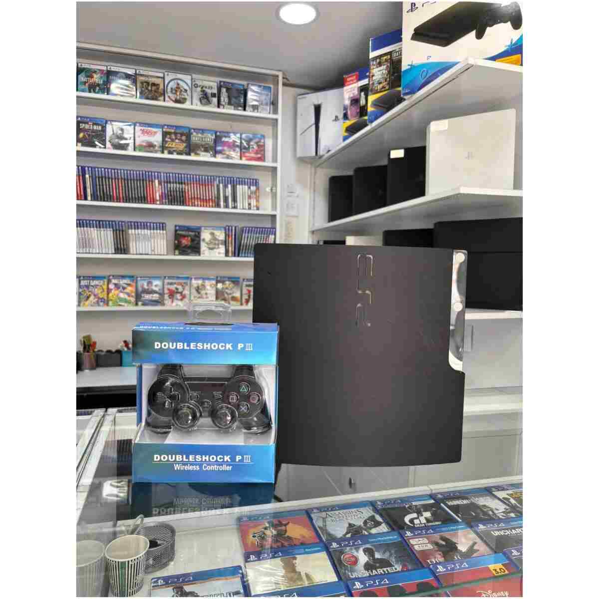 giyotin konsol Playstation 3 Süper Slim 500 Gb ( Yenilenmiş ) 2 Kablosuz Kol 200 Dijital Oyun Garantili Ürün - Görsel 3
